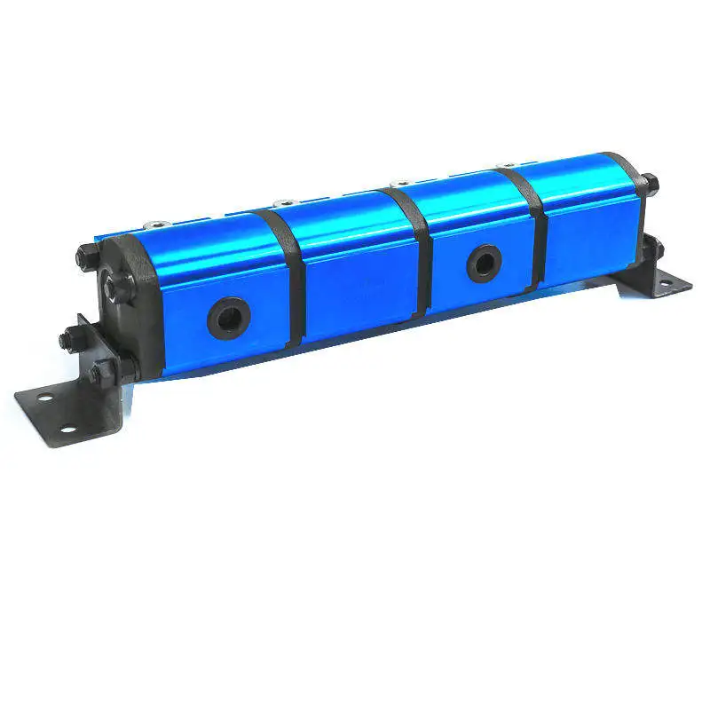 

1fdf Hydraulic Gear Flow Divider 2mf 4 Sections Rotary Gear Motor Type Hydraulic Flow Divider