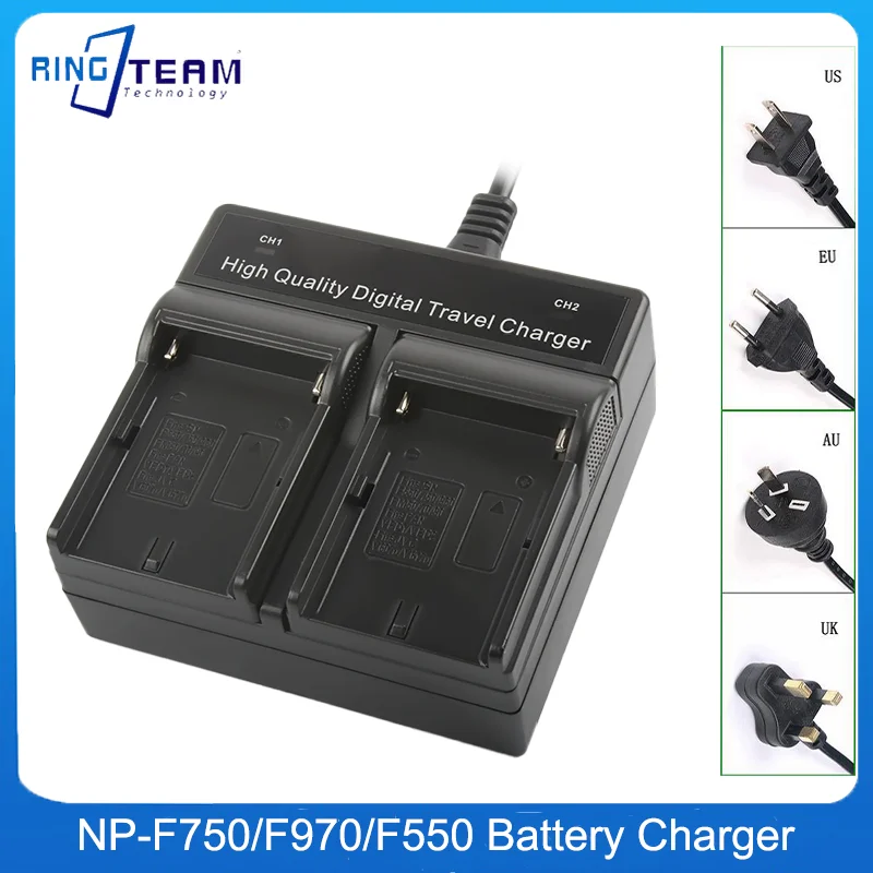 NP-F NP-F970 NP-F960 F970 F750 F550 Batteries Quick Charger for SONY HVR-HD1000 HVR-HD1000E HVR-V1J Camera