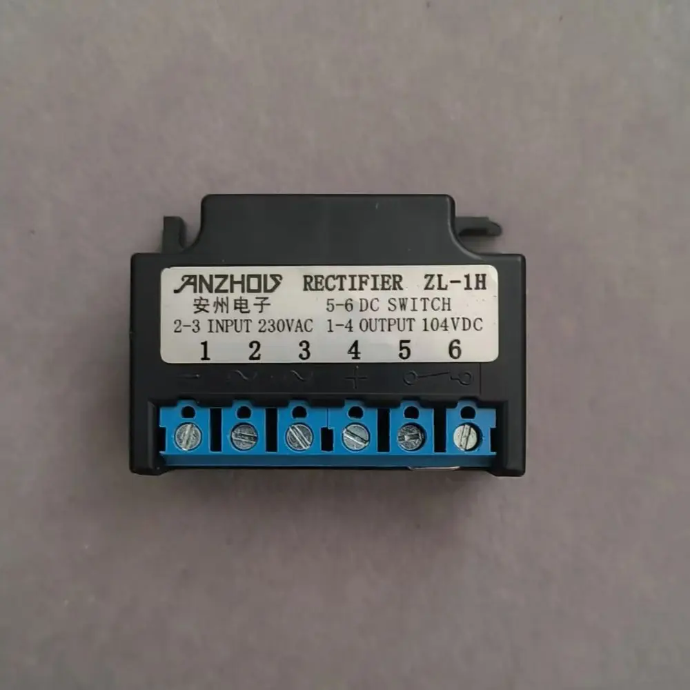Rectificador de media onda, dispositivo rectificador de ZL-1H, XLZL-3A, bloque rectificador de freno de retención de motor, 230V, 104V