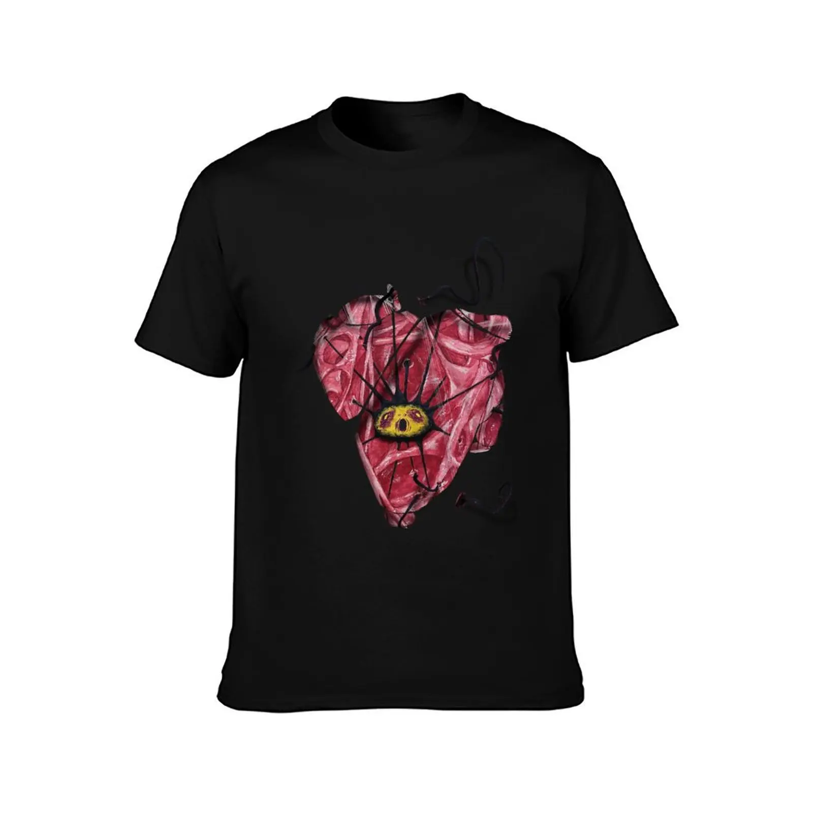 Infected Alternate Design T-Shirt Summer Casual Cotton Tee Oversized Streetwear Tops Vintage Graphic Print Unisex Men Women