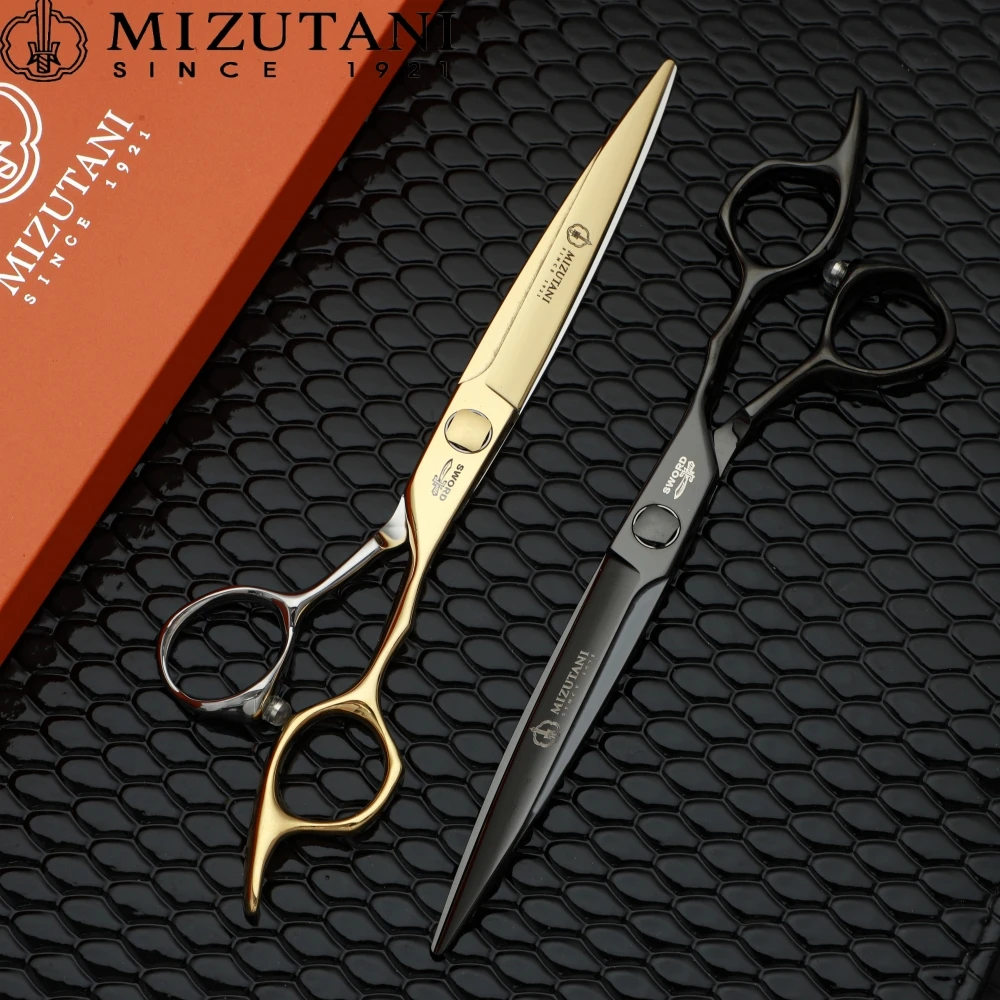 

Mizutani Professional Barber Scissors Multi-purpose thinning scissors 10%-50% CNC 5.5-6-6.5-7 inch