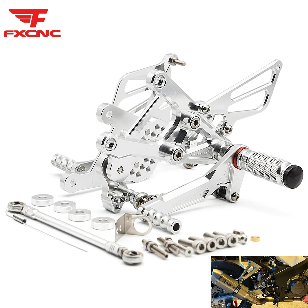 

FOR CBR125 2011-2017 Motorcycle Rear Set Rearsets Footrest Footpeg CNC Adjustable Foot Rest Foot peg