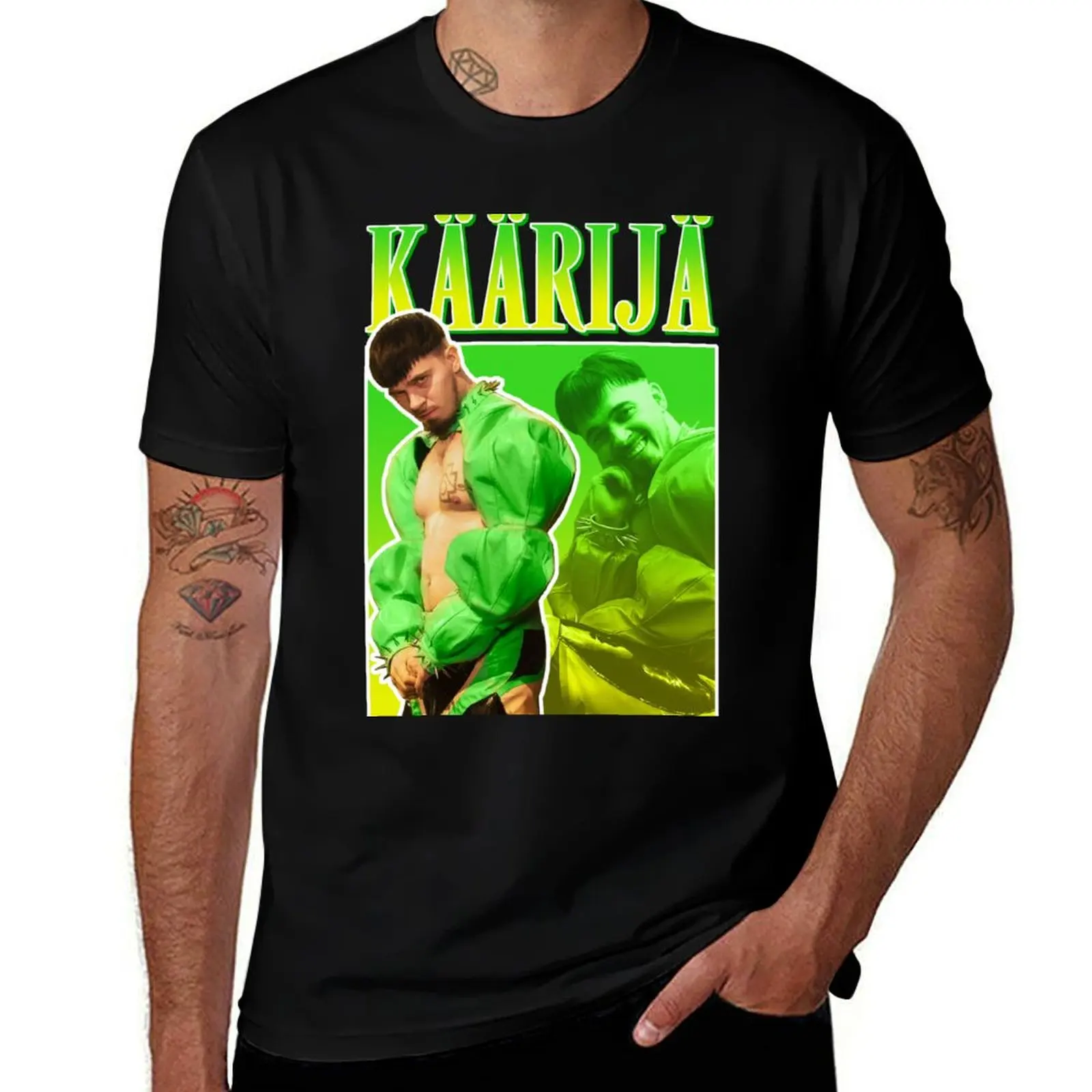 K??rij? Cha Cha Cha Eurovision 2023 Finland Y2K Kaarija T-Shirt shirts graphic tees Blouse boys whites Men's t shirts