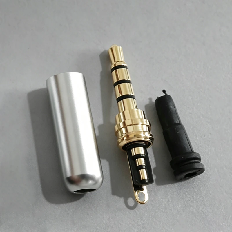 1 Stück 3,5mm Audio-Stecker 2/3/4 Pole Mikrofon Kopfhörer Audio-Adapter Stereo-Stecker Reparaturkabel Lötverbinder DIY Stecker – Detail 12