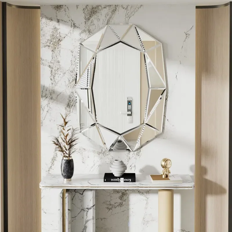 Nn Foldable Portable Makeup Mirror for Women Men, Compact Desk Mirror for Travel, Dorm, Home, Office, with Stand