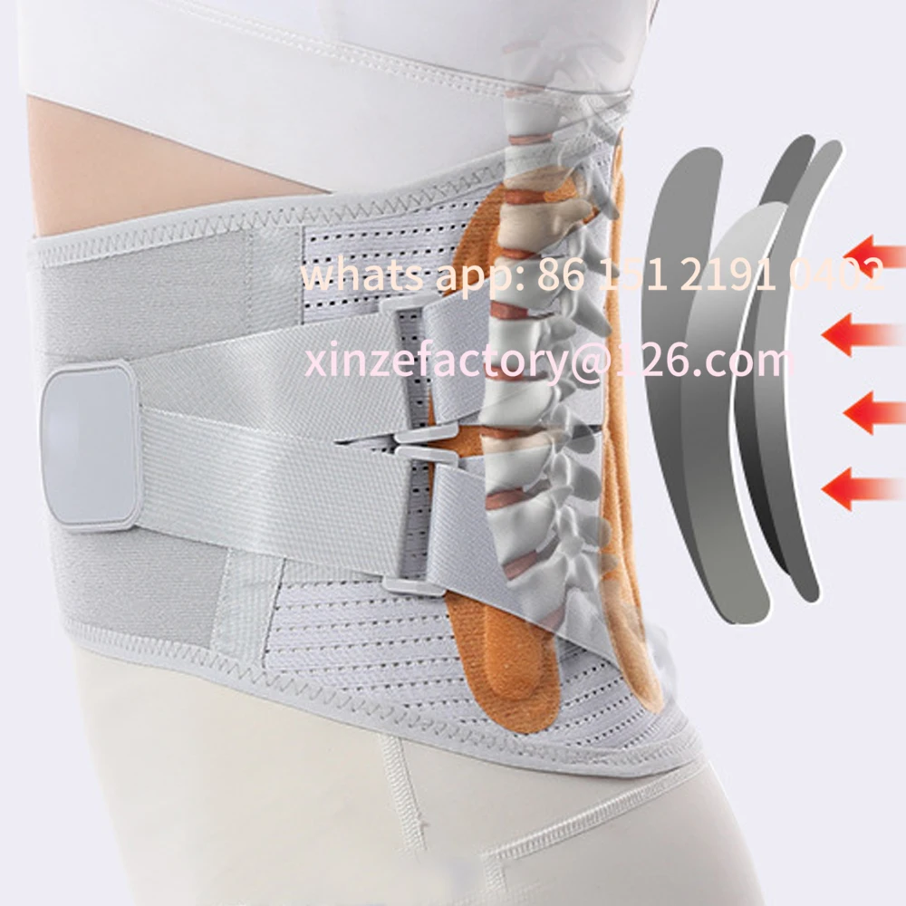 

Настраиваемый поддерживающий корректор пояса, дышащий ортопедический корсет для талии, мужской и женский бандаж для талии, облегчение боли в спине