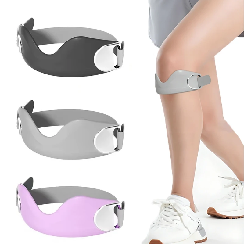 1Pc Patella Knee Strap Adjustable Silicone Knee Support Sports Running Tennis Knee Brace Patella Tendon Stabilizer Support Band
