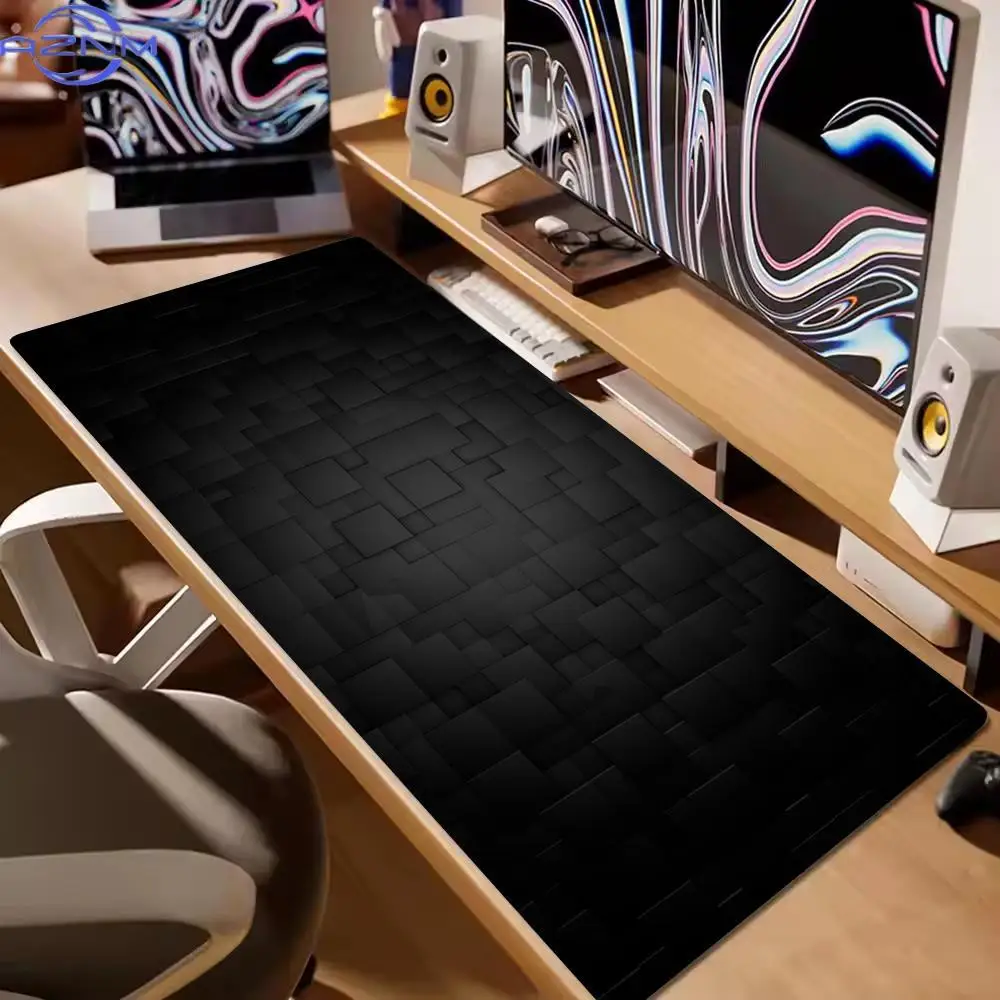 Block art Mouse Pad XXL Computer Accessories Office Game Table Mats Rubber Anti-slip Gaming Keyboard Mousepads Desk Pads