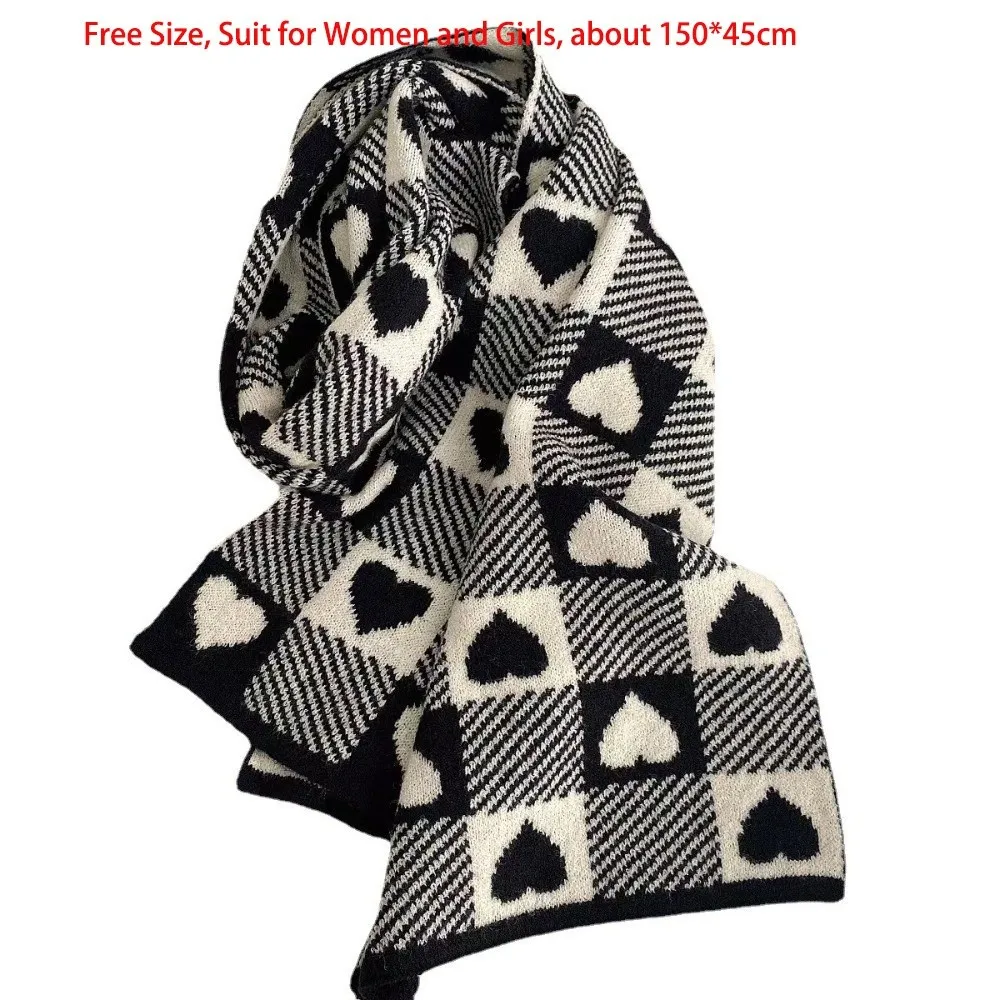 جديد محبوك الرقبة أدفأ Coldproof يندبروف وشاح محبوك نمط القلب تنوعا منديل الرياضة في الهواء الطلق