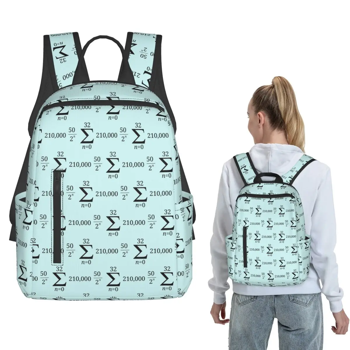 

Bitcoin Halving Formula (BTC) Backpack Daypack Children BookBag School Bag Shoulder Bags for Men Women