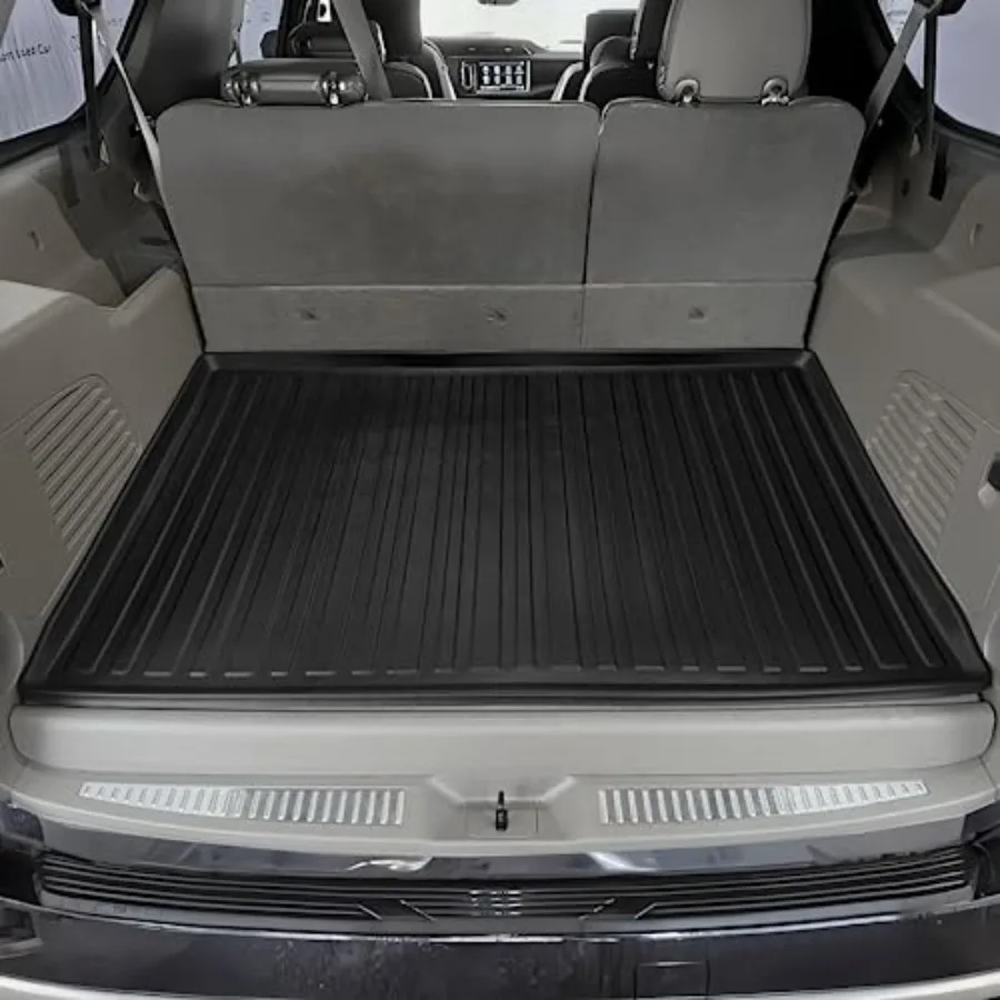 

Premium Cargo Liner for GMC Yukon XL Denali 2021-2026 - 100% Protection - Custom Fit Car Trunk Mat - All-Season Black Cargo Mat