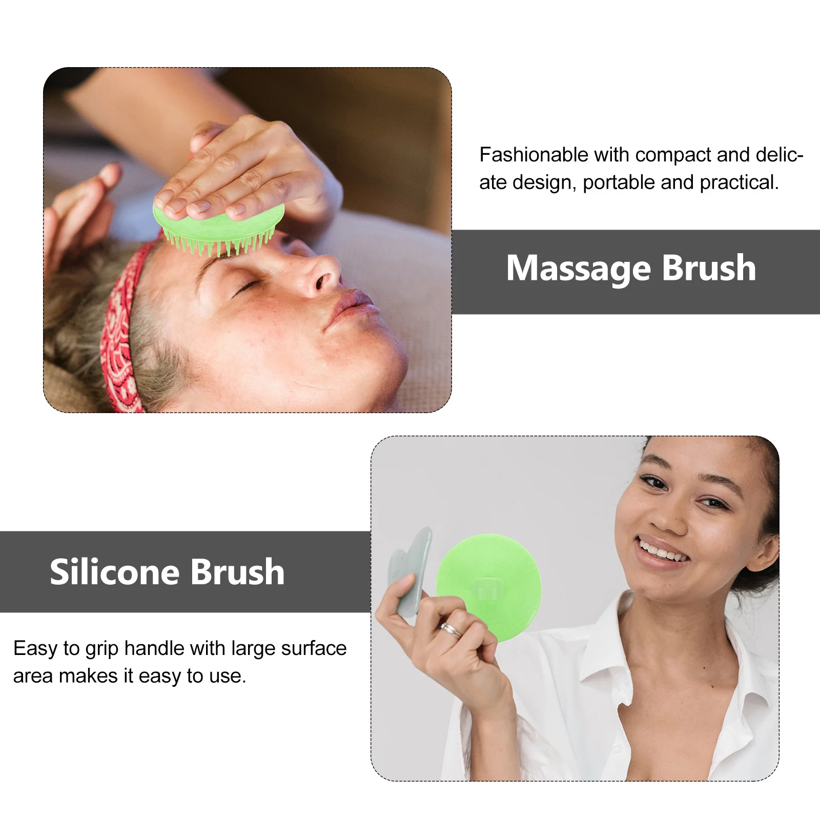 

1 шт., массажная щетка для похудения, силиконовый ручной инструмент для тела для терапии глубоких тканей, улучшения кровообращения, ухода за ягодицами, руками, ногами