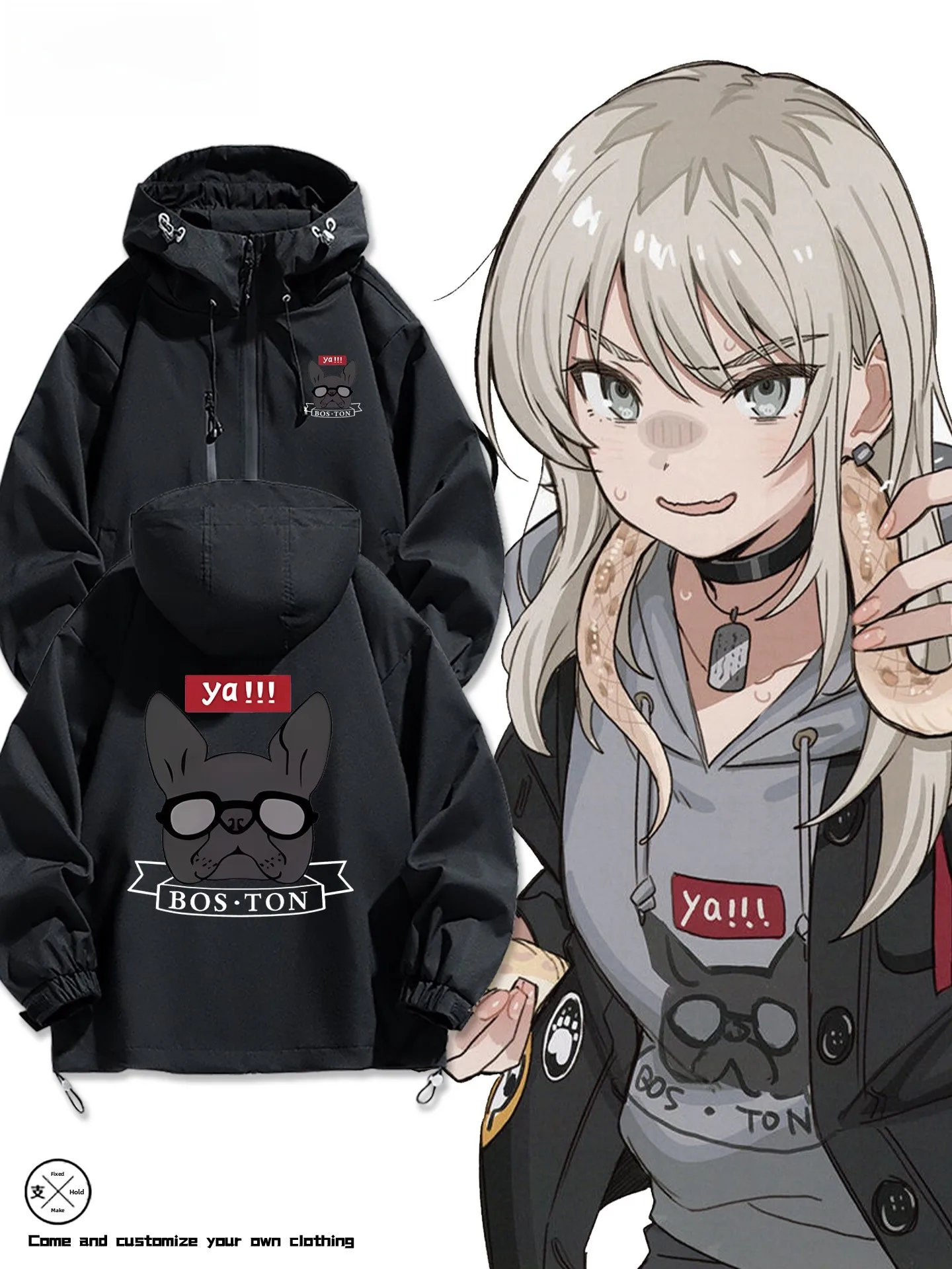 

Crng Girl Band Horig Peach Fraance, мужской открытый кардиган на весну и осень, джет, верхняя одежда, повседневная одежда с принтом и принтом