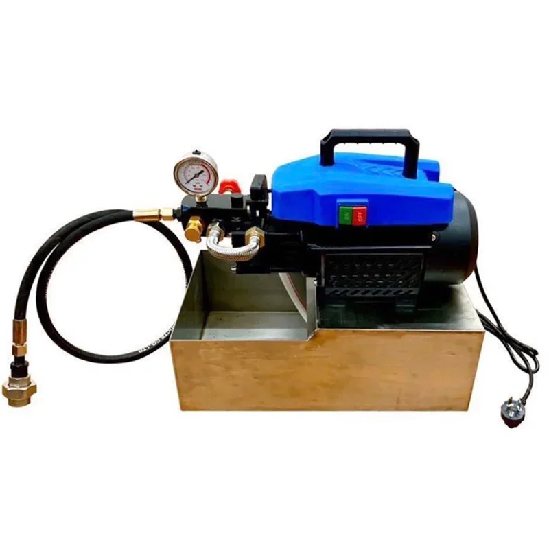 

Hot Sale CE Plumbing Tools Testing Equipment Portable Pipe Steel Tank Electric Pipeline Hydrostatic Water Pressure Test Pump