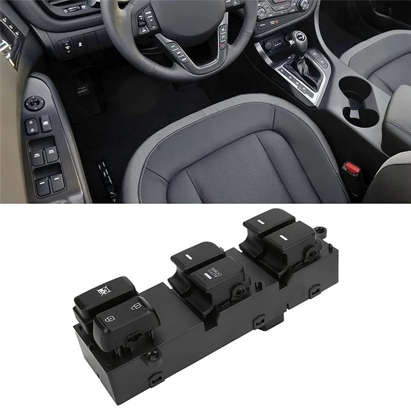 

For Kia Optima 2011-2013 Replacement Front Left Master Window Control Switch- 93570-2T000