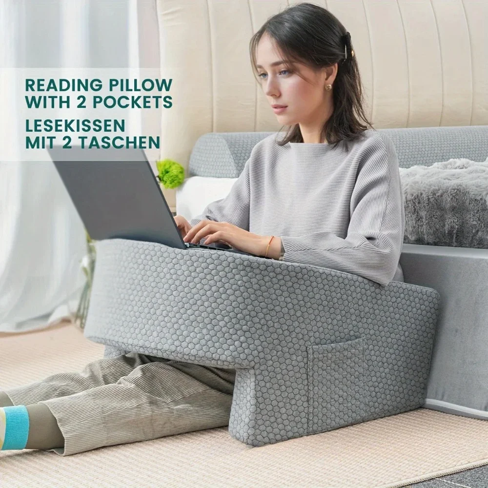 

Soft Reading Pillow Multi-functionPillow High Density Sponge Office Tool Removable and Washable Memory Desks Adult Foam Pillows