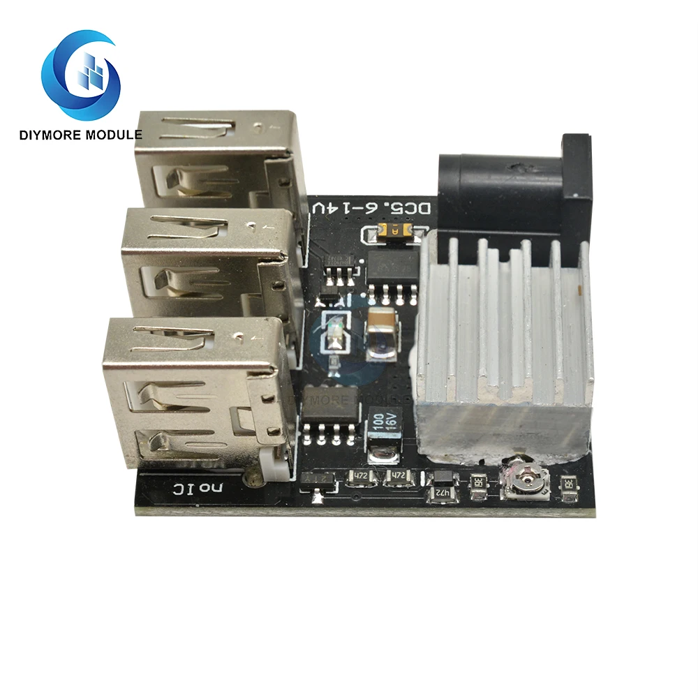 DC-DC 3-Port USB Charging Buck Module Buck Conversion Module