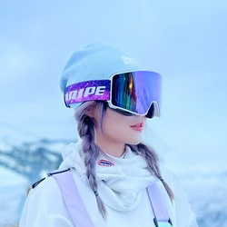 Lunettes de ski anti-buée pour sports de plein air, lunettes de snowboard, masque de ski, DulGoghidden, 506, hiver