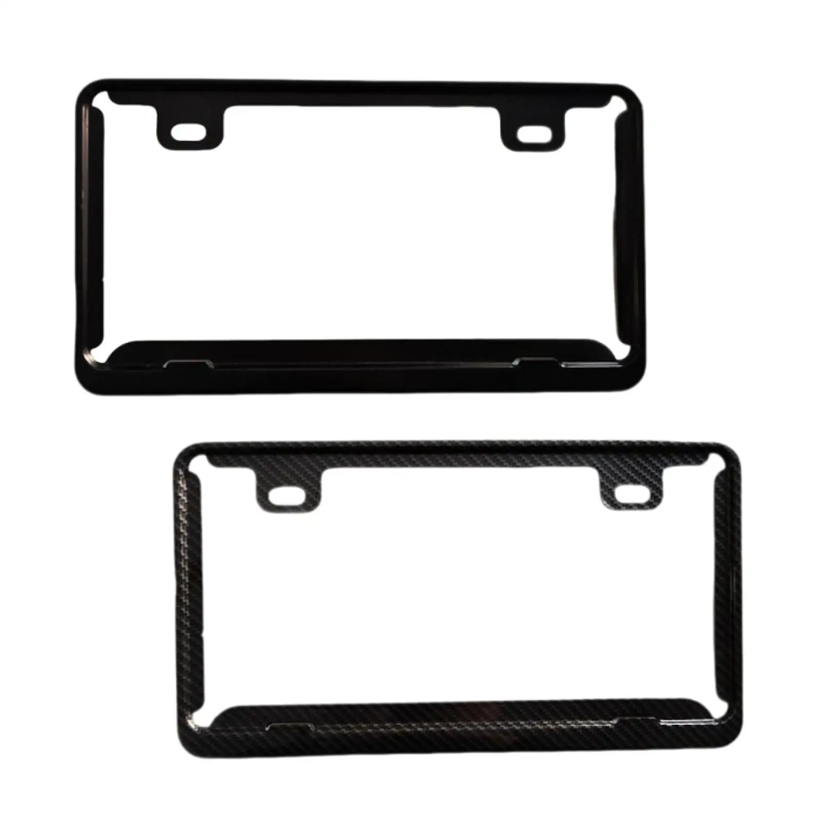 Waterproof Stainless Steel License Plate Frame Slim Modern Car Accessory JP Standard 2 Holes Protective Number Plate Cover