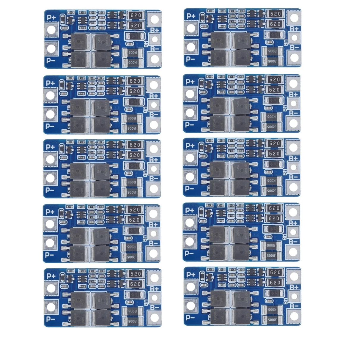 Li-ion Charger Circuit for 2s Lithium Board For DIY Packs Overcharge Protection for 2s Lithium Pack Li-ion Charger