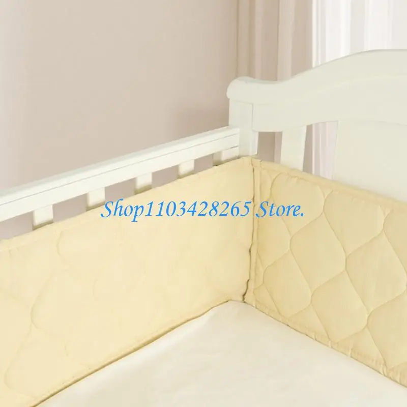 Fodera per culla Baby Essential Traspirante Protezione per culla lati Recinzione protezione Paraurti in unita