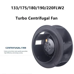 220V Turbo Kreisel Fan133/175/180/190/220 FLW2 Industrielle Pipeline Grade Fan Gebläse Schweigen