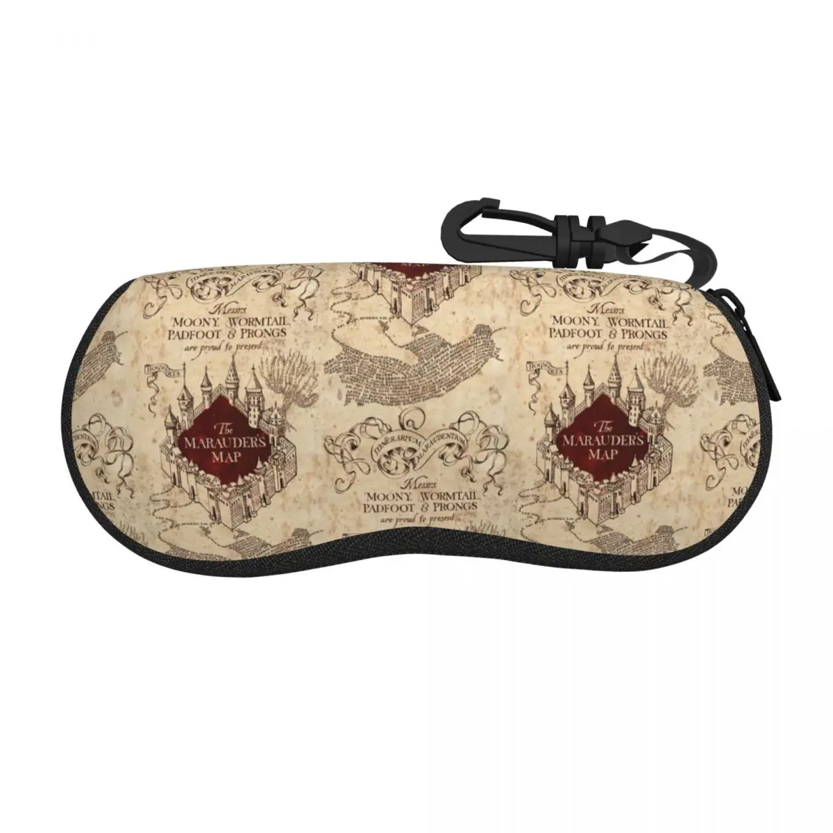 

Custom Marauders Magic Map Glasses Case Stylish Shell Eyeglasses Case Sunglasses Box