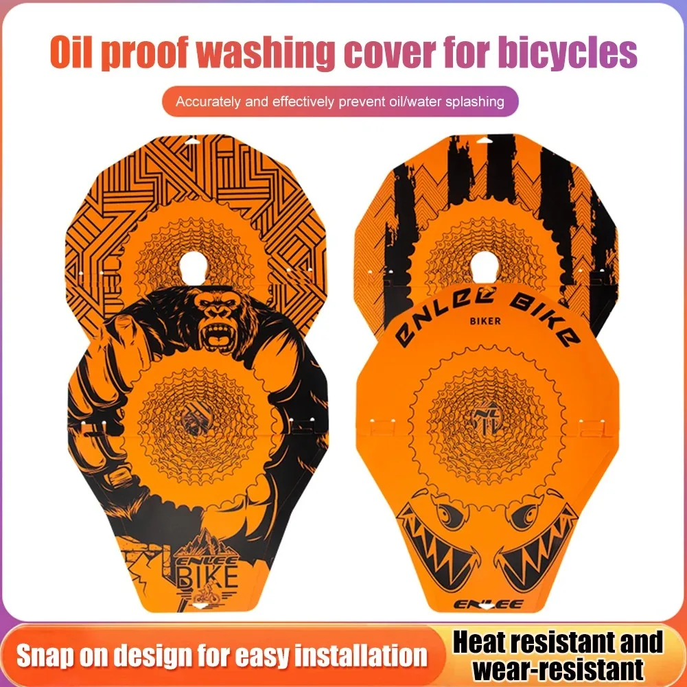 Bicycle Wash Cover Anti-grease Washing Disc Brake Hub Edge Protection Cover Anti Pollution Mountain Road Bike Clean Repair Tools