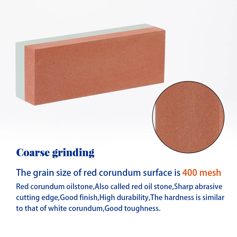 Professional Sharpening Stone 400/1500 Grit Dual Double-side Knives Sharpener Wetstone Knife Water Stone Kitchen Tool