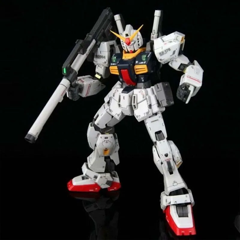 Bandai-Kit de figurines d'anime Gundam pour enfants, figurines d'action Gundam, RG 1/144, Mk 2 AEUG, Mobile imbibé, Gunpla, jouets pour garçons, cadeaux pour enfants