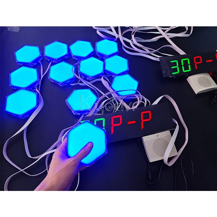 Agility 12-Tasten-Lichter, elektronisches Reaktionstraining, Timing, Herausforderungslichter, Blaze Pod, schnelle Reaktion, Arcade-Spielmaschine