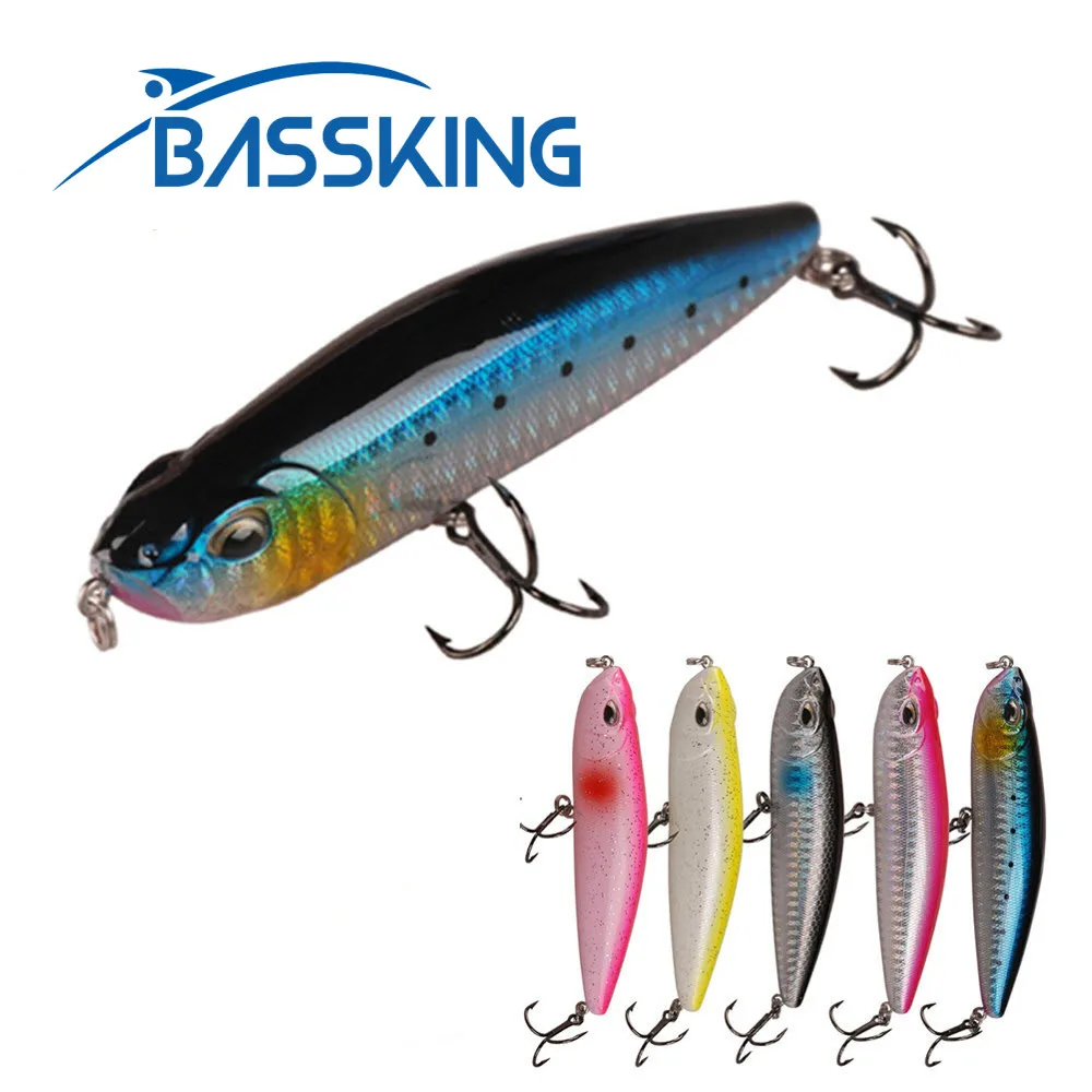 

BASSKING 105mm 22.41g Fishing Lure Topwater Floating Pencil Leurre Surface Wobblers Freshwater Bass Lures Artificial Swimbait