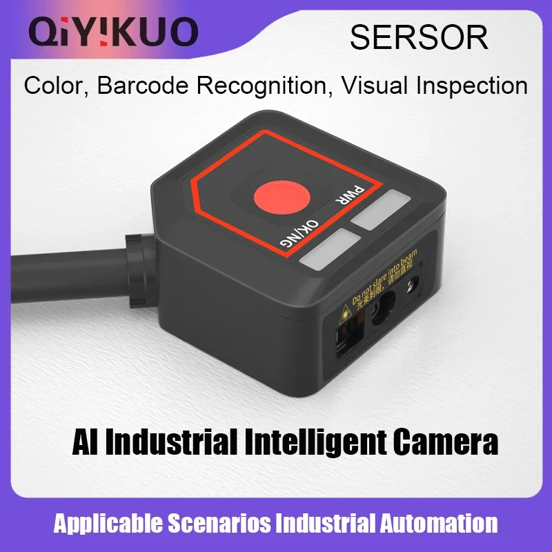 

AI Industrial Intelligent Camera for Visual Inspection Color Contour Barcode Recognition Feature Intelligent Manufacturing