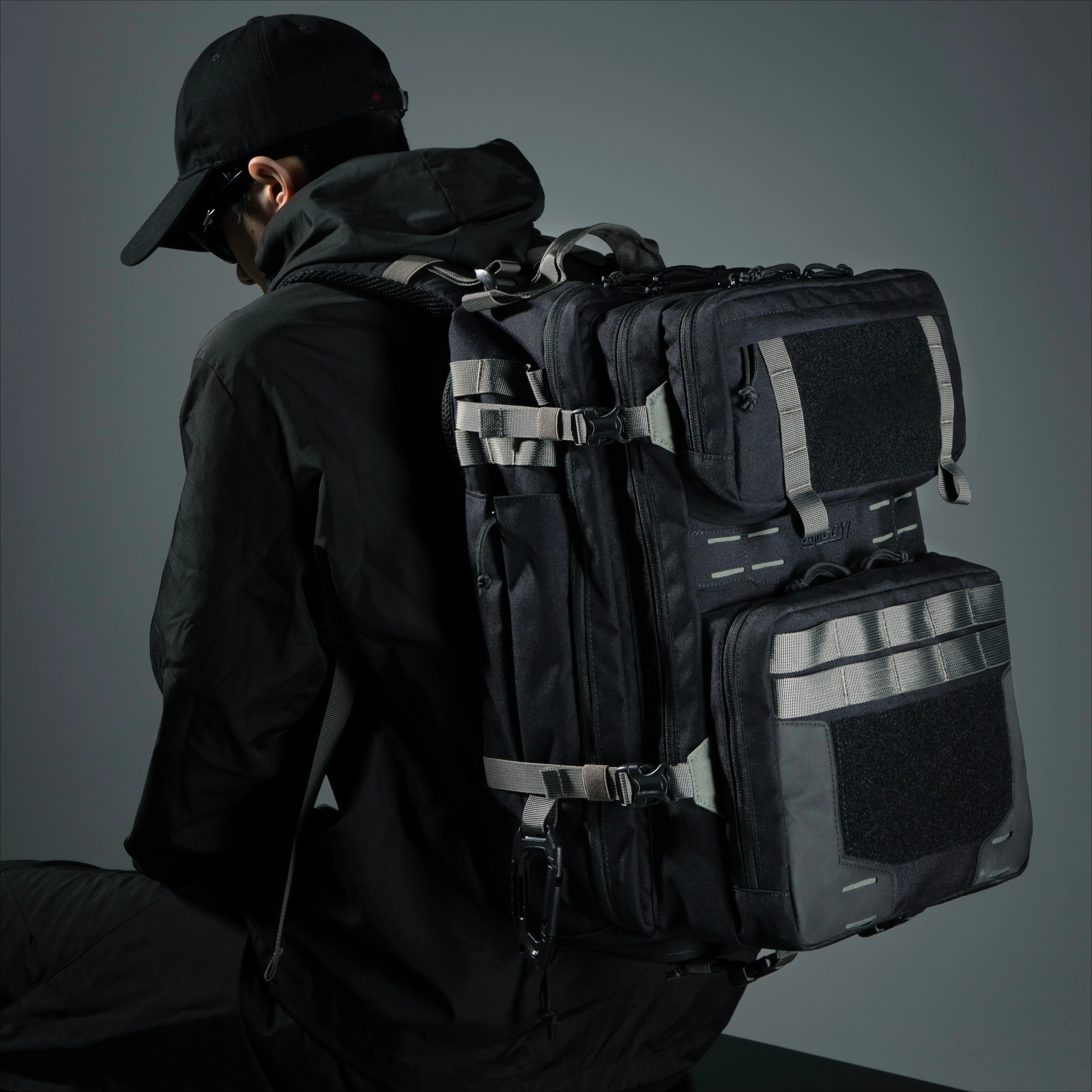Laptop Backpack with Lined Style Computers Unisex USB Water-resistant Zippered Closure Hiking Tactical Gym Backpack