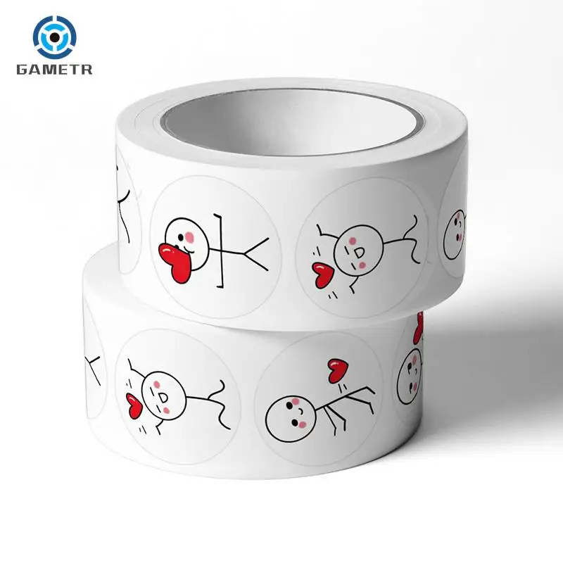 500pcs Valentine's Day Stickers Love Labels for Wedding Holiday Gift Decoration Envelope Sealing Stickers