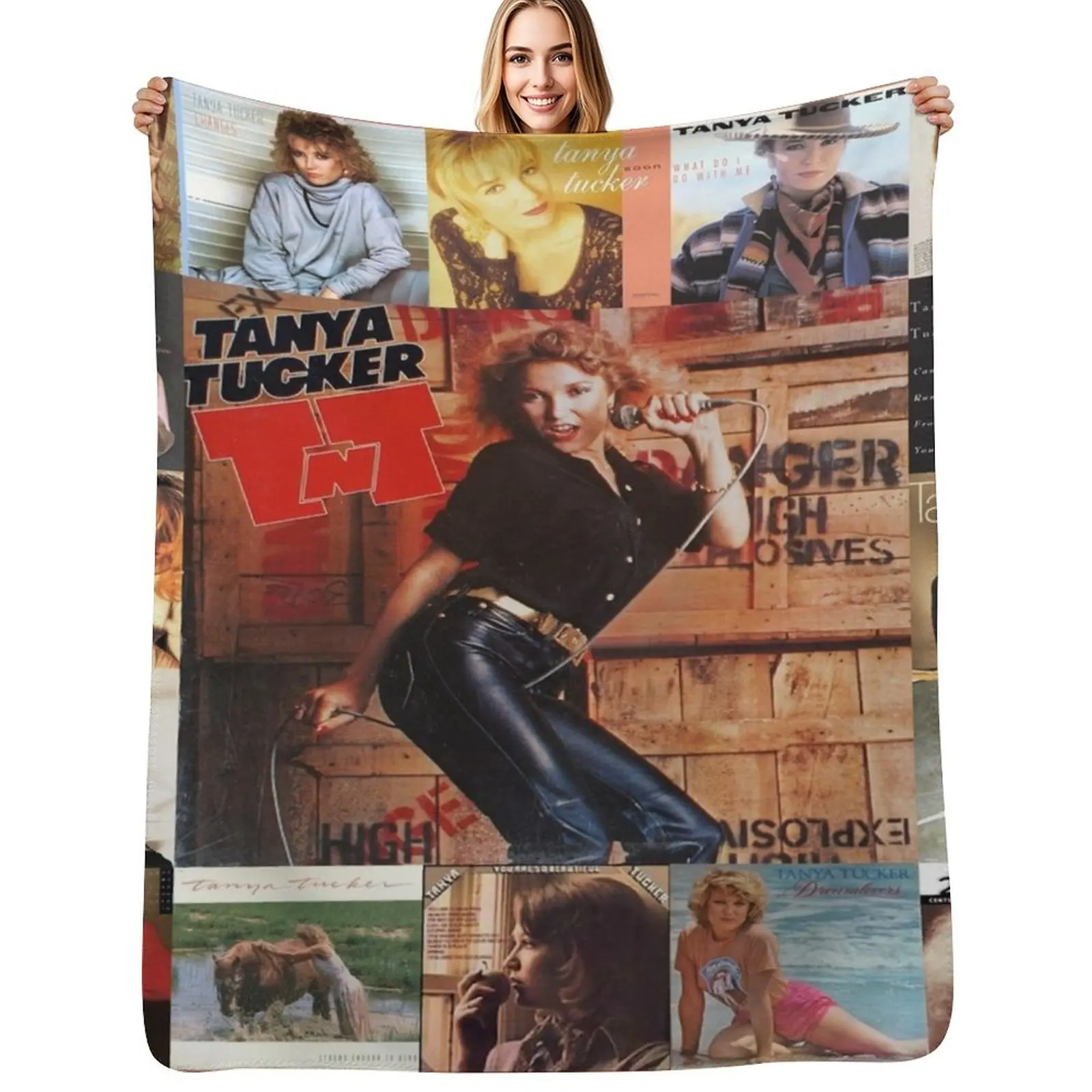 Одеяло Tanya Tucker для фанатов Ver 17, декоративные кровати, туристические одеяла Одеяло Tanya Tucker для фанатов Ver 17, декоративные кровати, туристические одеяла