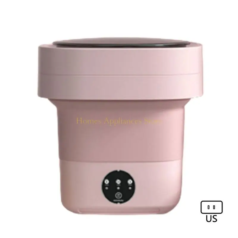 D0AB เครื่องซักผ้าแบบพับได้เครื่องซักผ้าเครื่องซักผ้าถุงเท้าพิเศษแบบพกพา