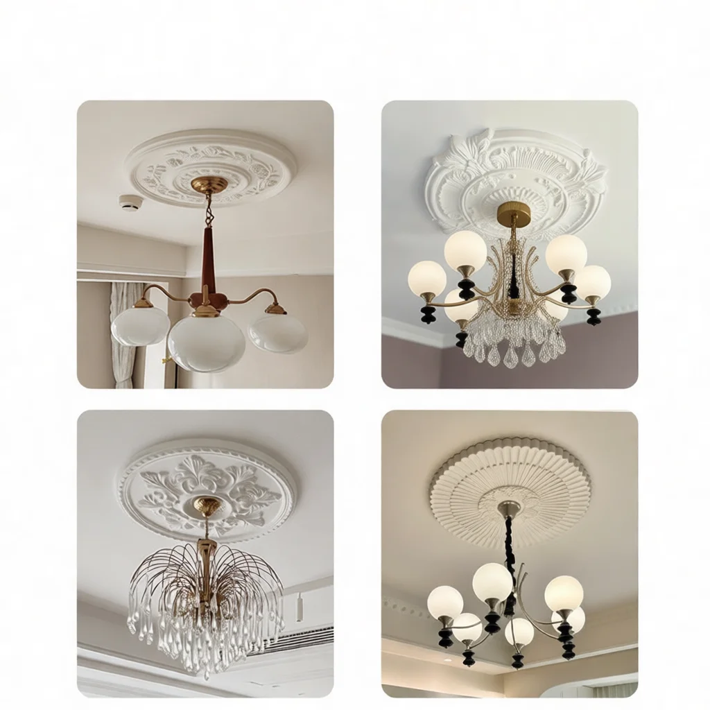لوحة سقف أنيقة بتصميم بسيط، زخ - مراجعة Interior Design High Ceiling وسعره