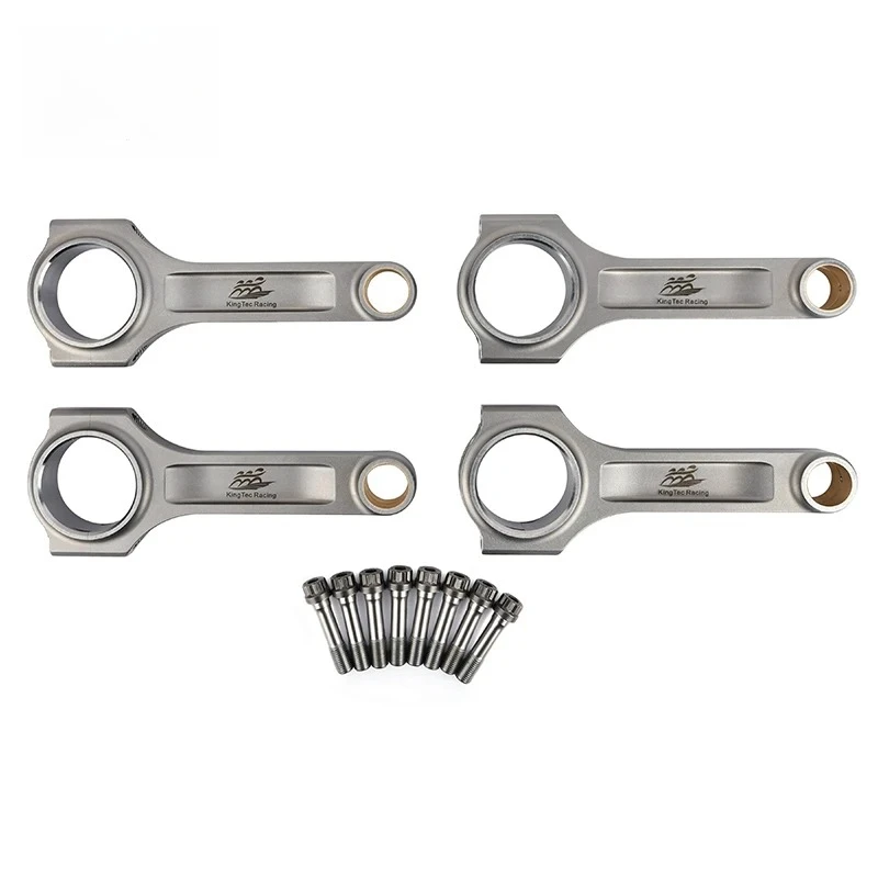 

4G63 I Beam Billet Forged Connecting Rod Kit High Strength For Mitsubishi 4g63t Lancer EX 2000 Turbo Engine Upgrade
