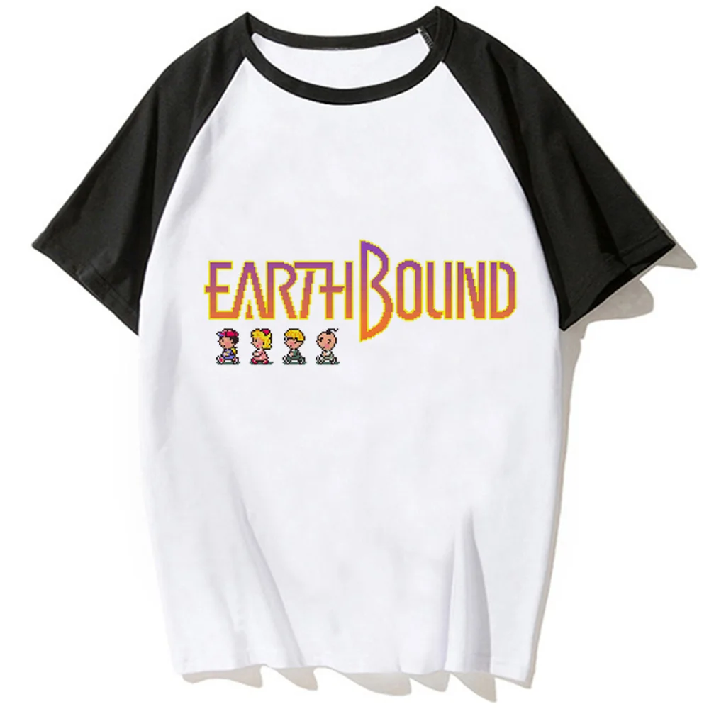 Earthbound Tee women harajuku designer t-shirts girl funny manga streetwear clothes