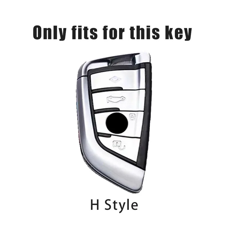 Sporty Style Car Key Case Cover Bag Holder Shell Keychain For BMW F20 G20 G30 X1 X3 X4 X5 G05 X6 X7 G11 F15 F16 G01 G02 F48 G30 view 2