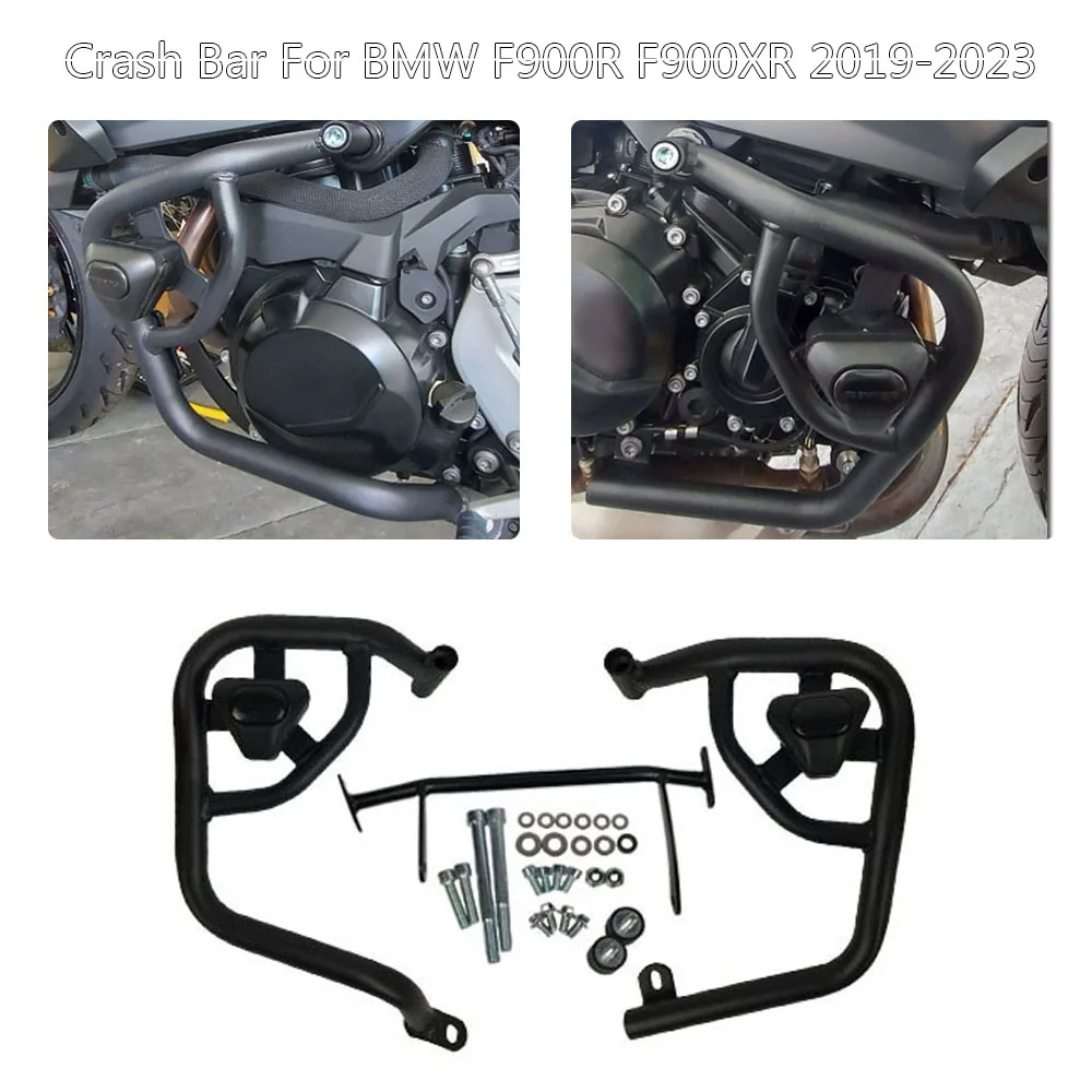 Motorcycle Engine Guard Crash Bars Frame Protection Bumper For BMW F900XR F900R 2020 2021 2022 2023 F900 XR R Accessories