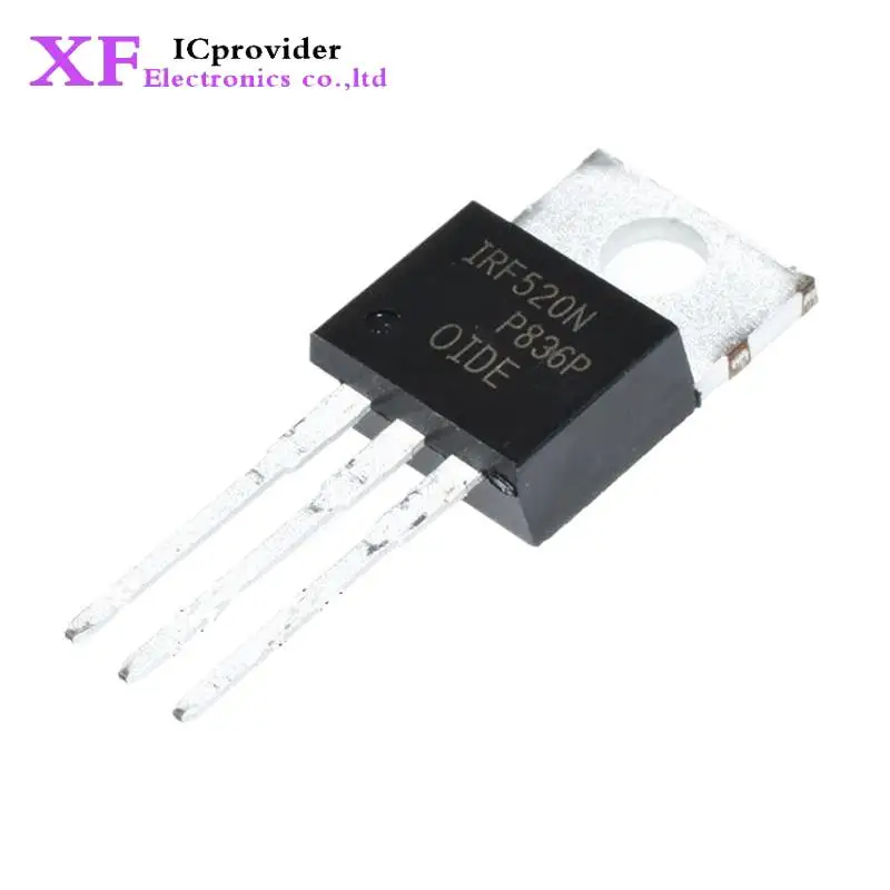 Pçs/lote irf520n irf520 para-100 ic novo original