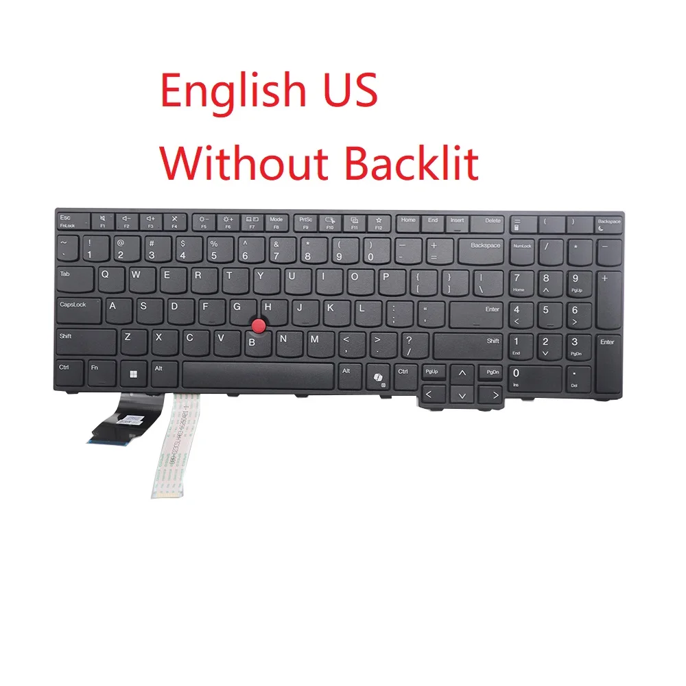 Laptop Keyboard For Lenovo For ThinkPad T16 Gen 4 P16s Gen 4 L16 Gen 2 English US United Kingdom UK JP With Backlit Black New