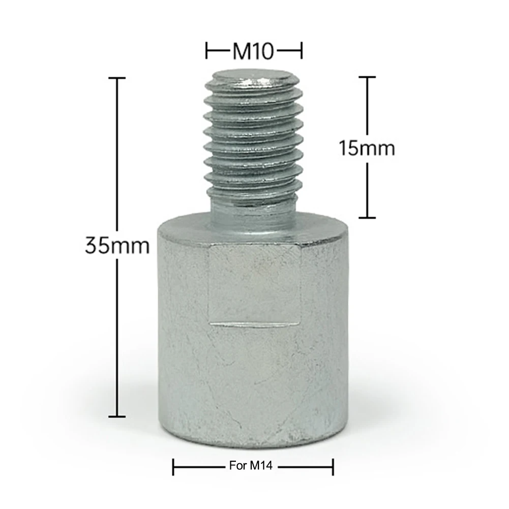 1pc Angle Grinder Adapter For M14 To M10 Adapter For 125/150/180 Angle Grinder 14mm Thread Power Tool Accessories