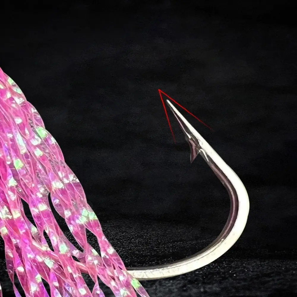 Cod Luminous Mackerel Feathers Fishing Hook Fishing Sabiki Rigs Treble Fishing Lures Freshwater Fishing Rigs Sea Fishing Tackle - Image 3