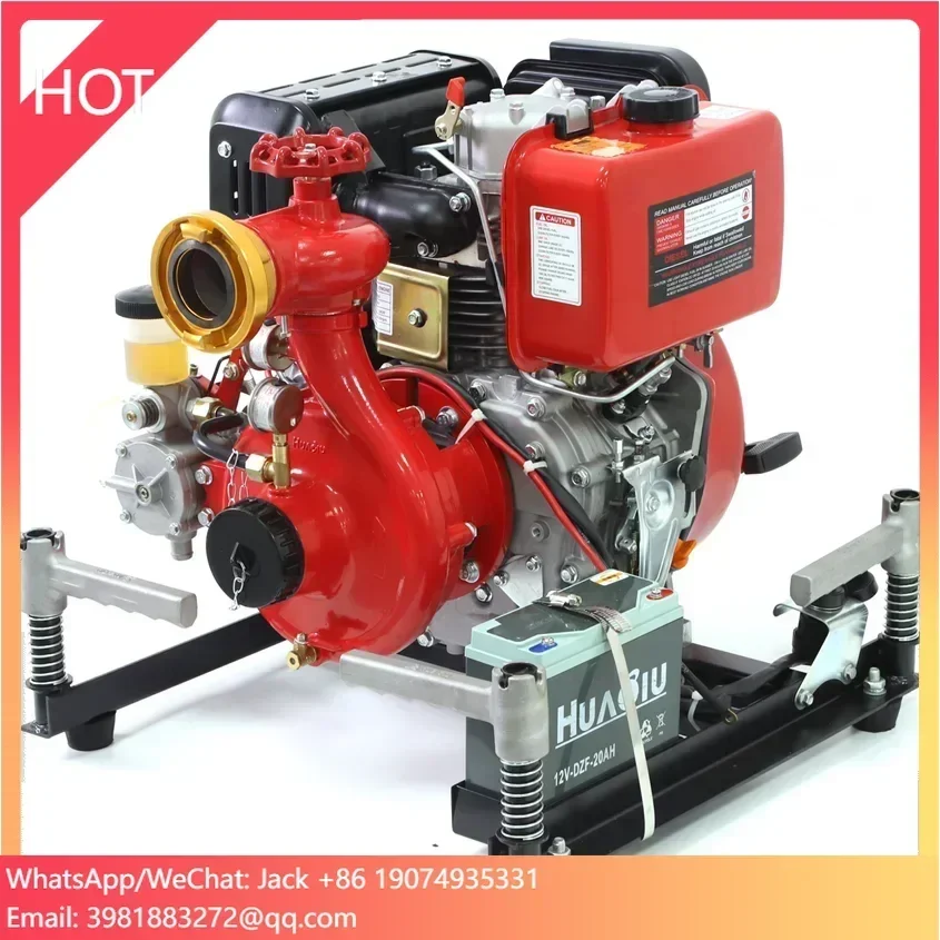 Fire Emergency Equipment 13hp Engine Portable Fire Fighting Sea Water Pump