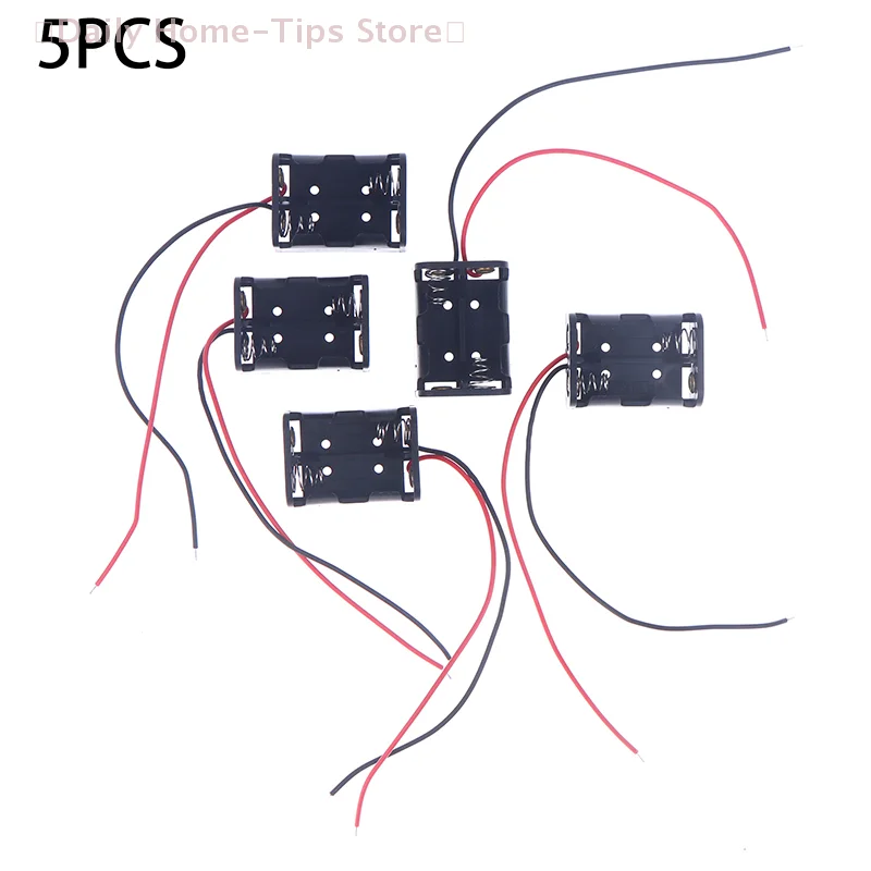 5PCS 23A Battery 12V Clip Holder Box Case Black High Quality For 23a Mn21 Ms21 Car Remote Control Battery Box