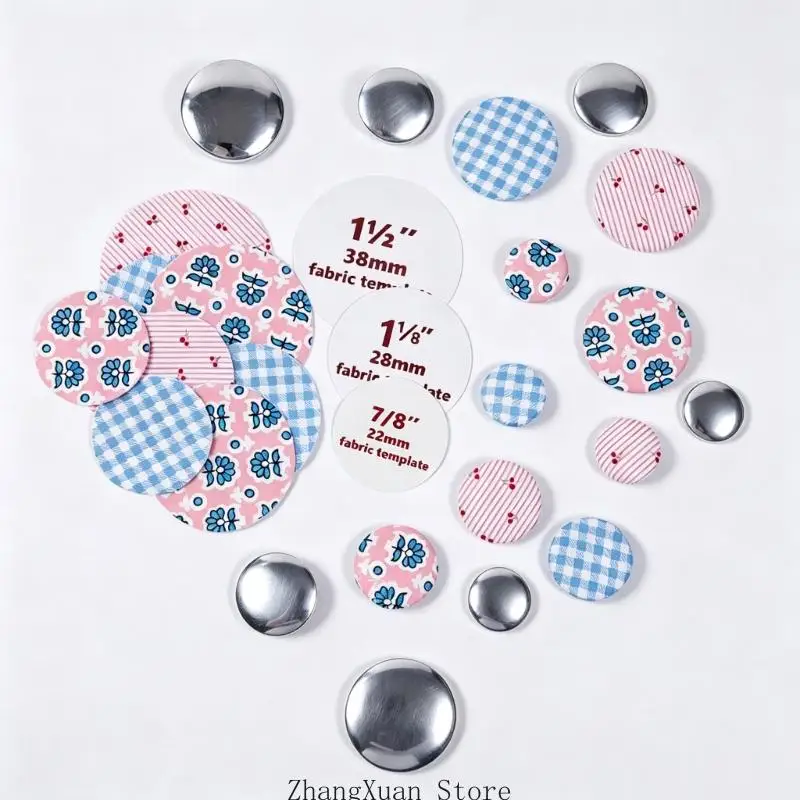 Nähset für Kleidungsstücke und Taschen mit Aluminiumkappenpresskomponenten 3XUF – Detail 4