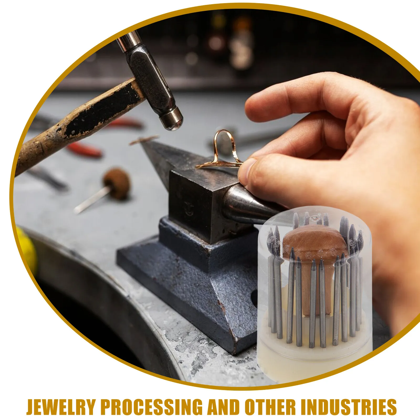 1Set Jewelry Inlay Tool Reliable Metal Carving Needle Bead Suction Gold Silver Jewelry Processing Precision Engraving Pen